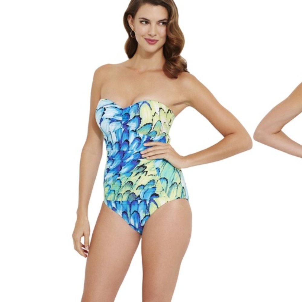 Brand new with tags-Jantzen "Feathers" Bandeau